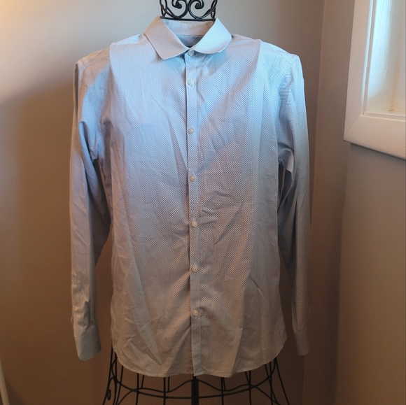 Awareness by Kenneth Cole button down shirt size 16 34/35 - Picture 1 of 3